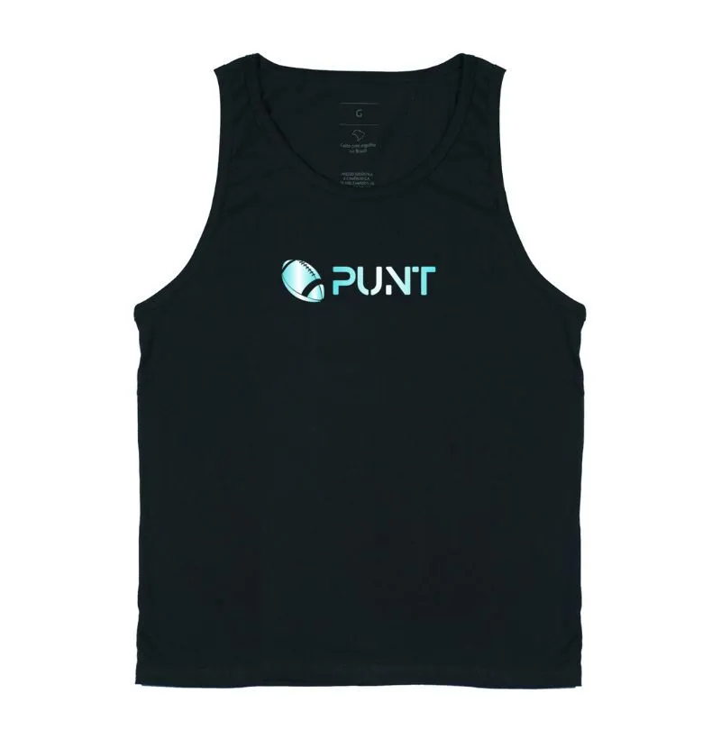 Camiseta regata Logo PUNT Azul Claro