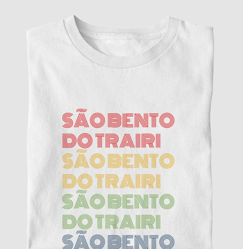 São Bento do Trairi Letreiro Retrô