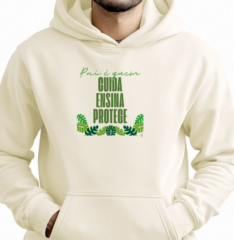Pai é quem cuida, ensina, protege