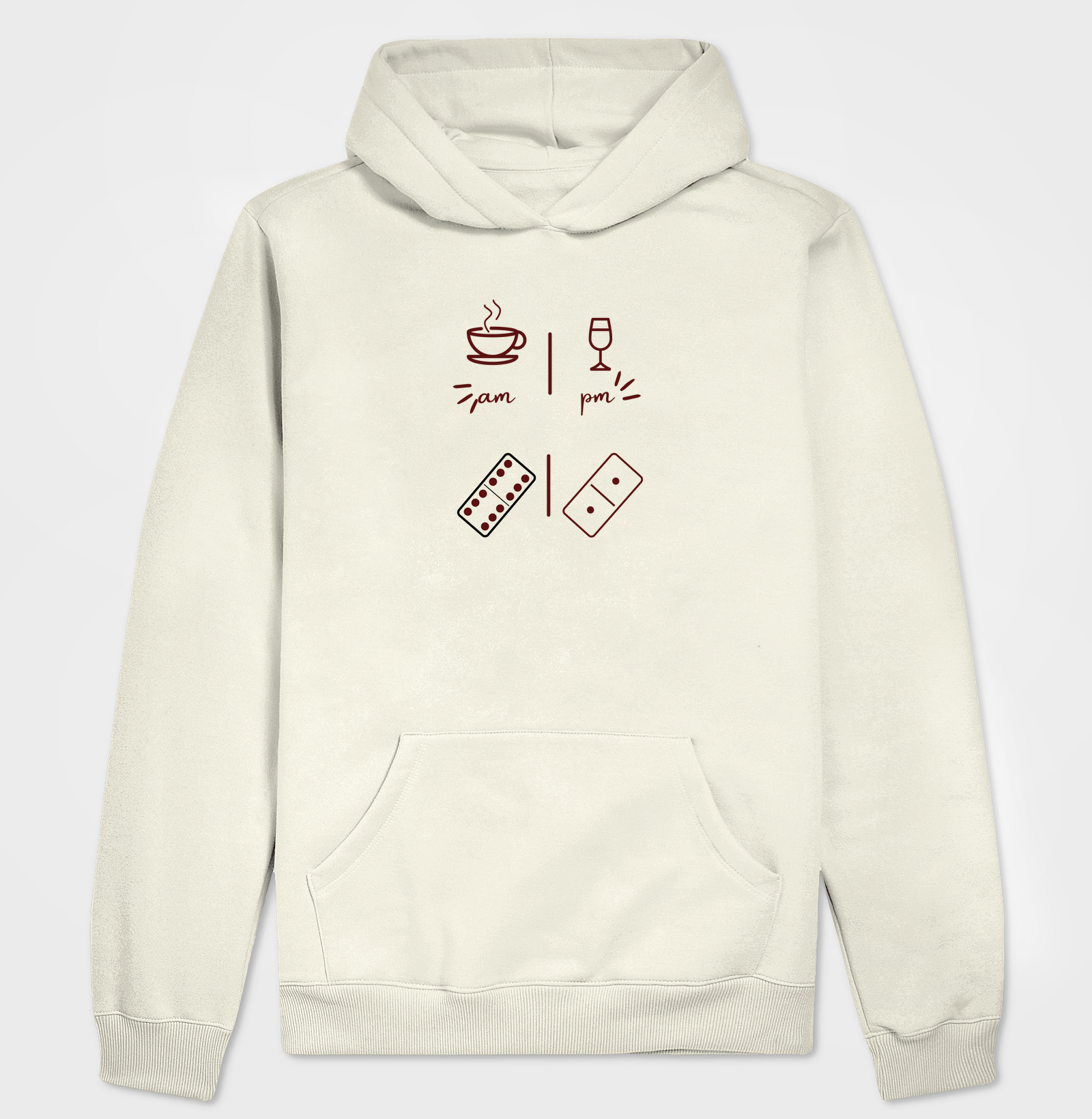 Café e Vinho. Dominó de ás e Dominó de Sena