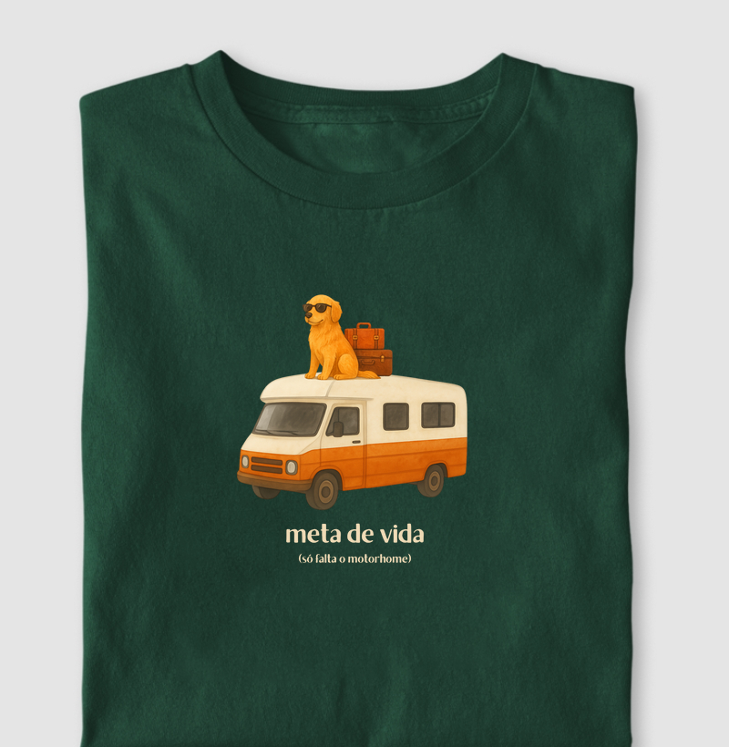 Meta de Vida: Golden e Motorhome