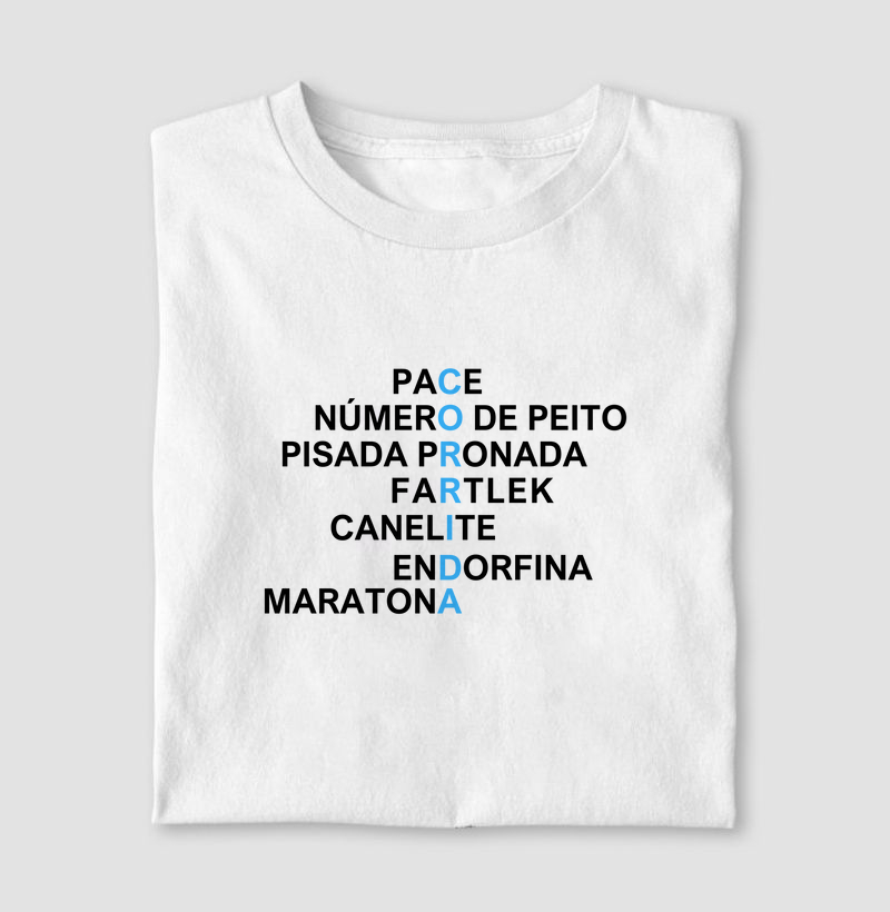 Camiseta Termos da Corrida