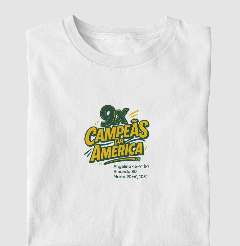 9x campeãs da américa