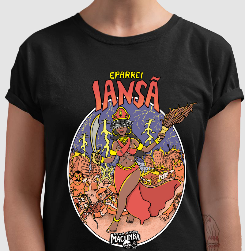Camiseta Eparrei Iansã 