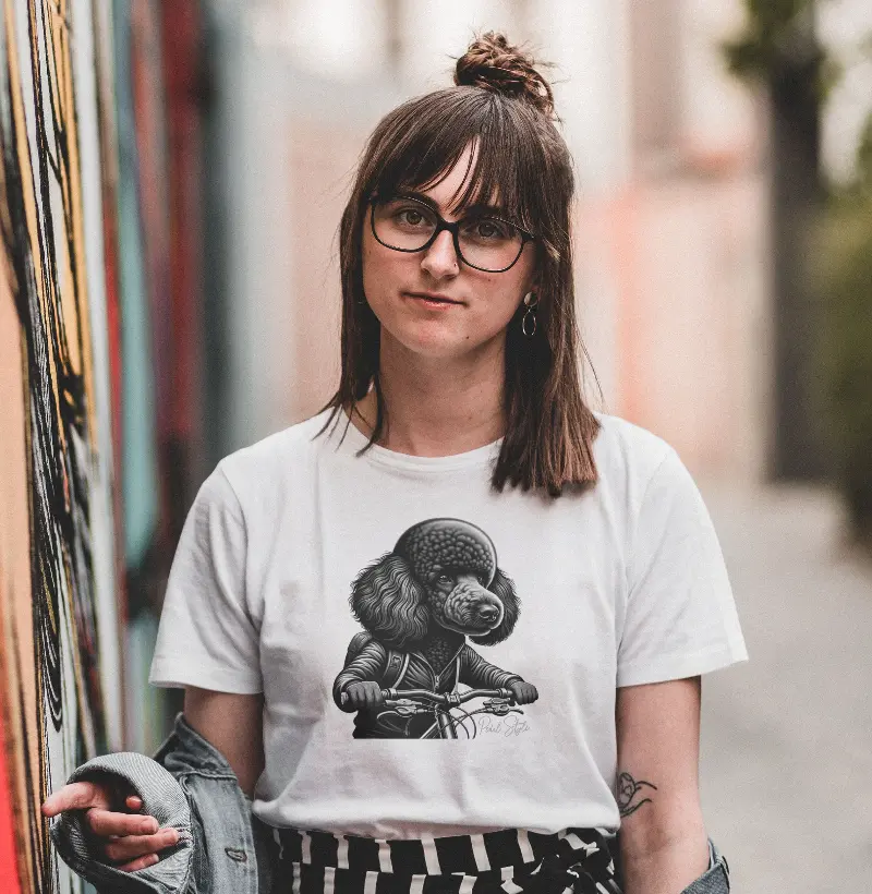Camiseta Dog biker
