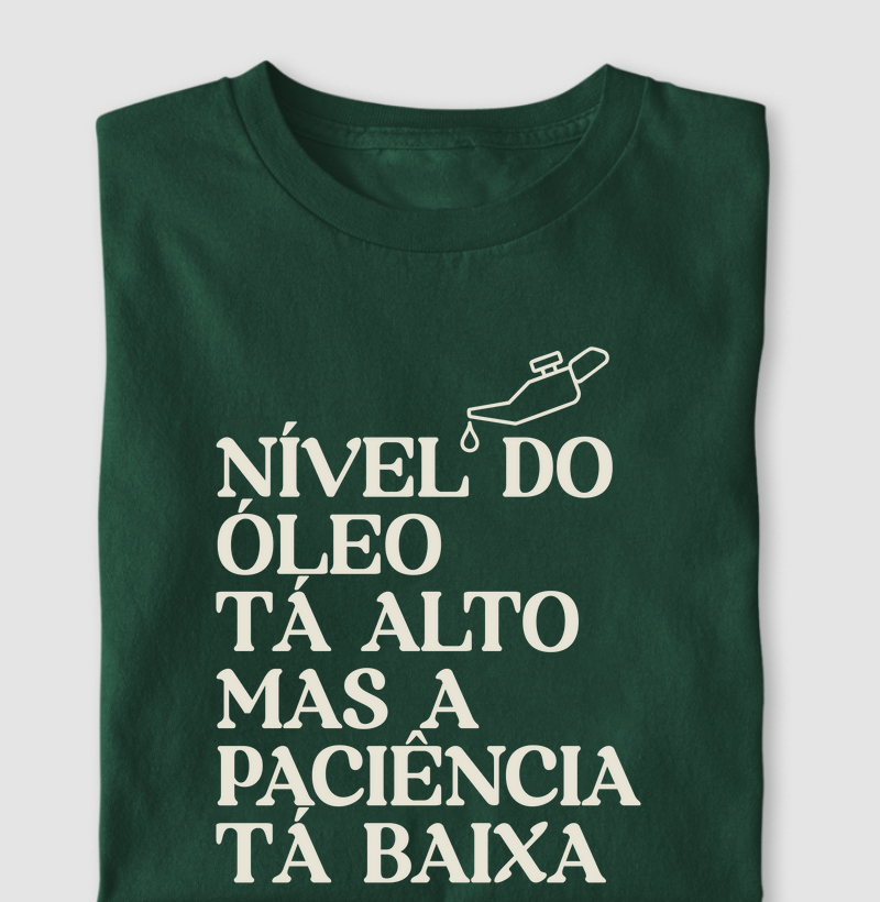 PACIÊNCIA BAIXA