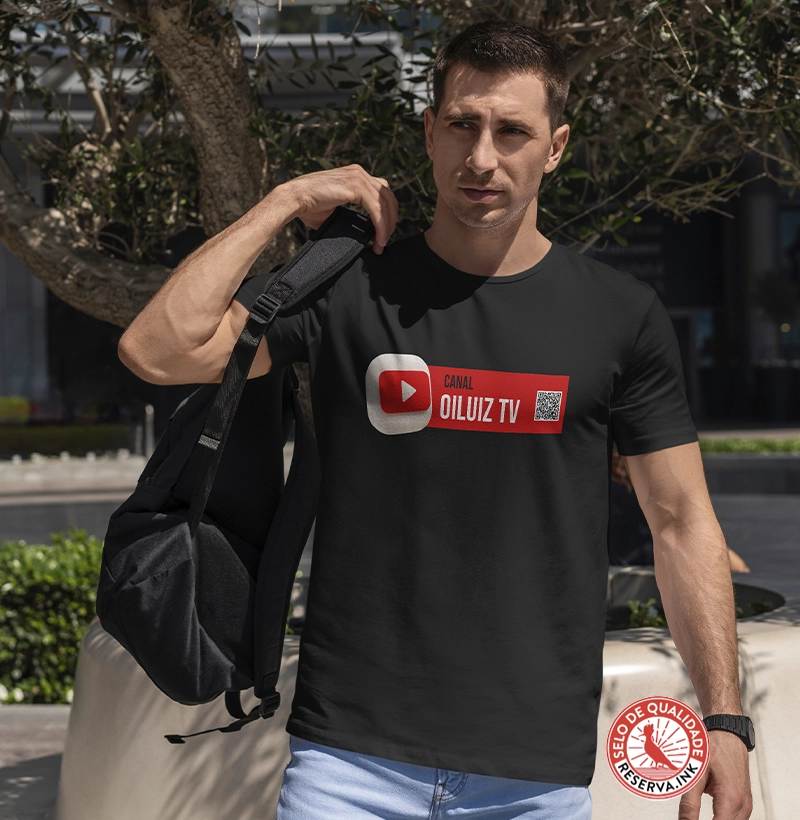 T Shirt Unissex Canal OILUIZ