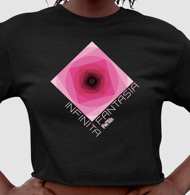 CROPPED "INFINITA FANTASIA" / MAGENTA 
