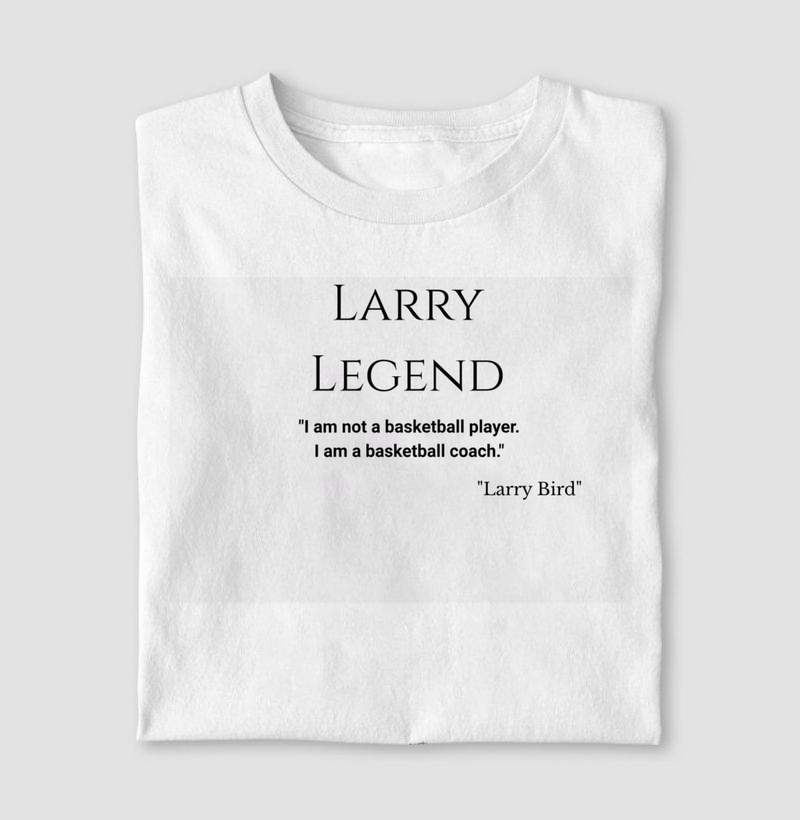 Camiseta "Larry Legend"