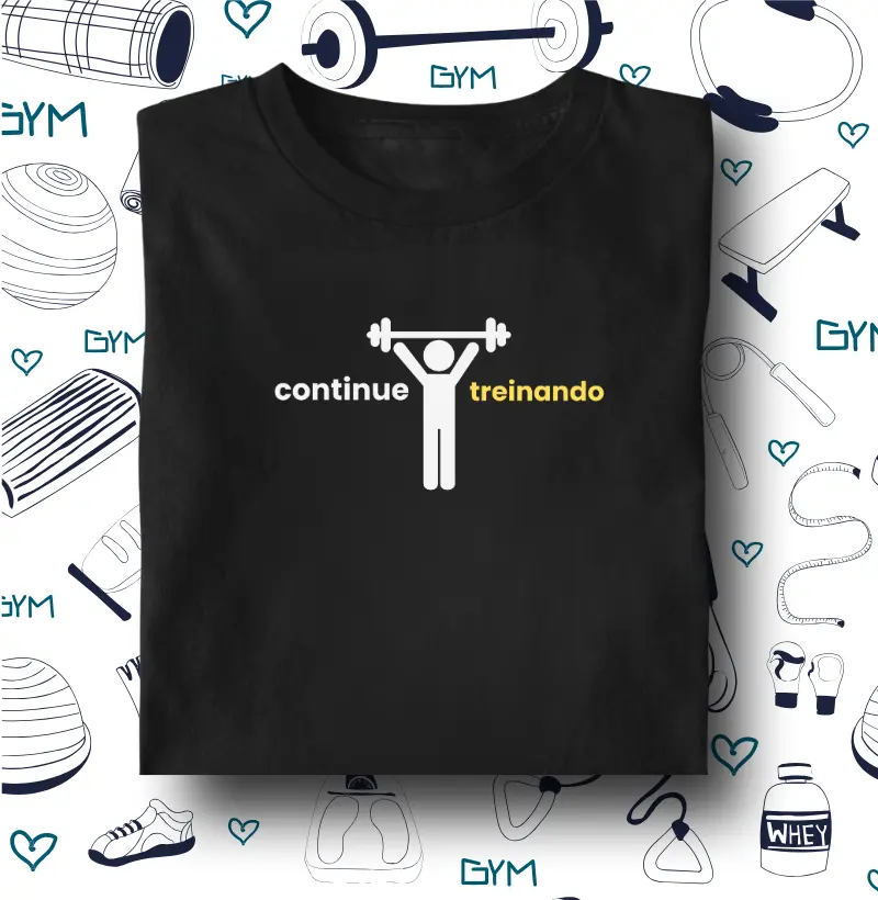Continue treinando