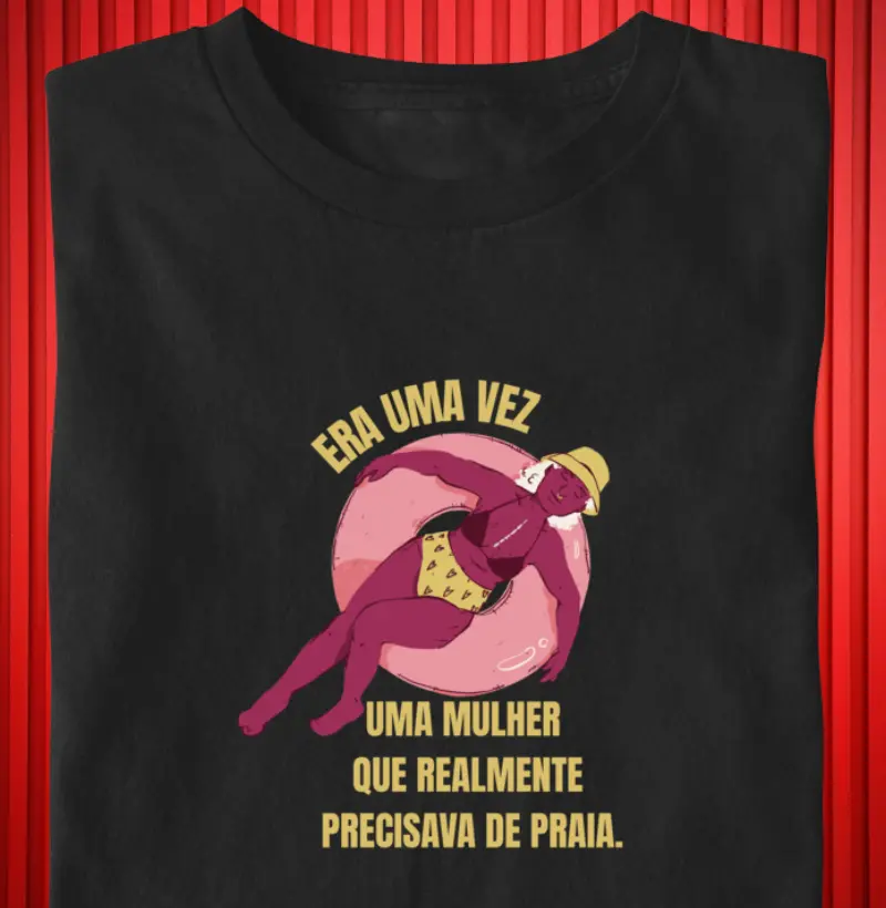 Era uma vez uma mulher que realmente precisava de praia