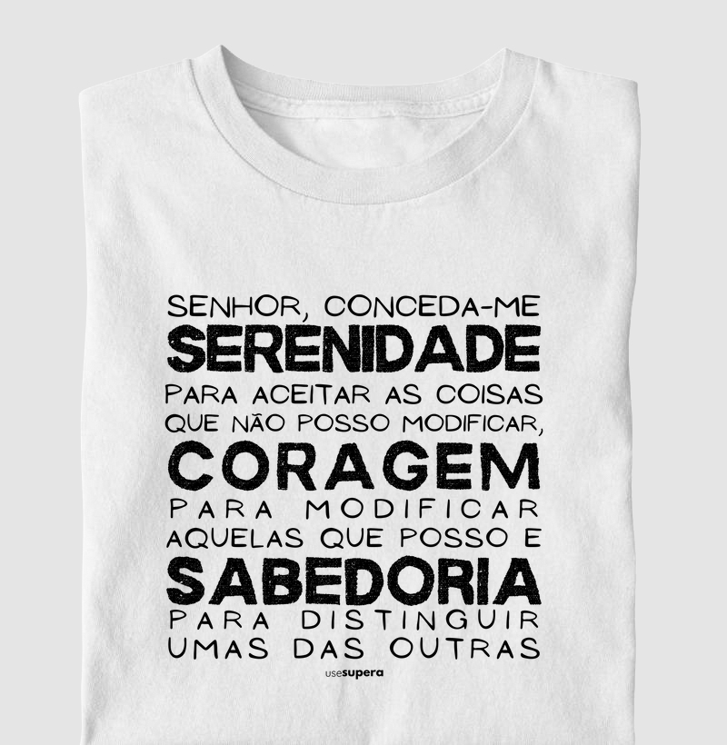 "Oração da serenidade" A
