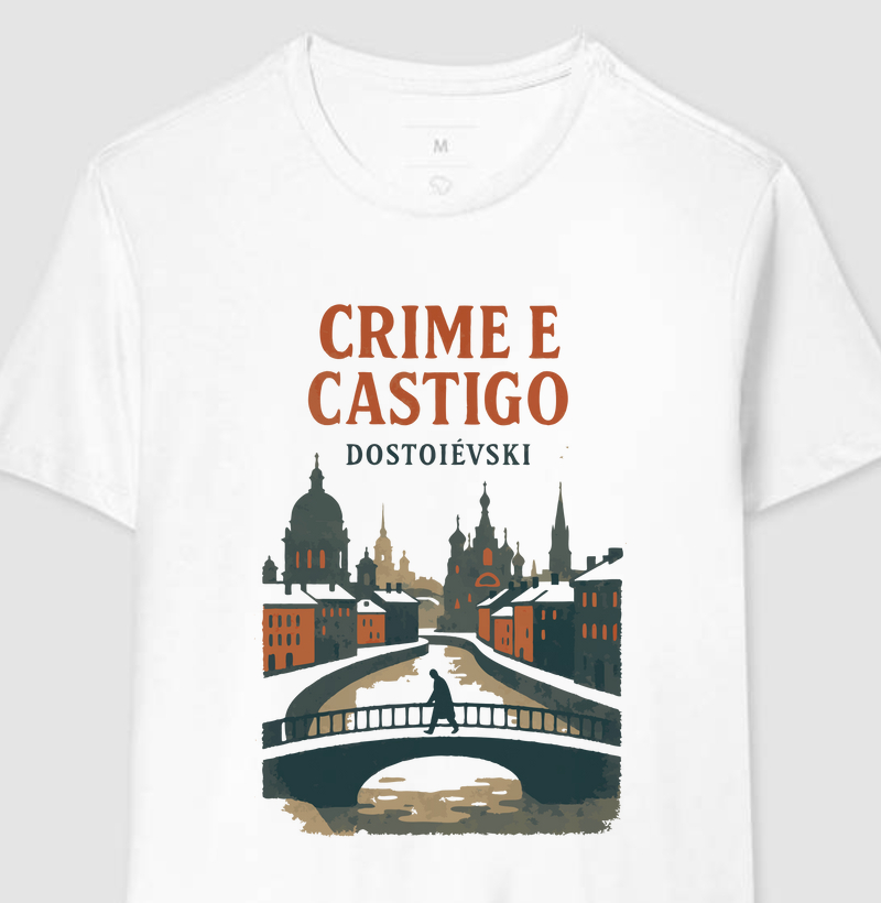 Camiseta Crime e Castigo