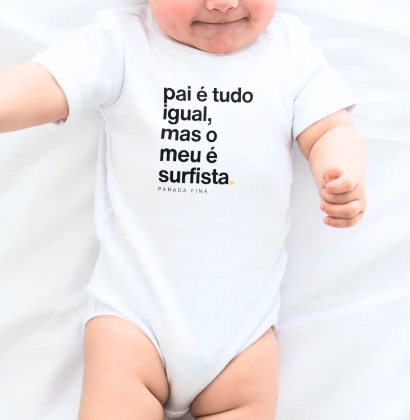 Pai é tudo igual, mas o meu é surfista