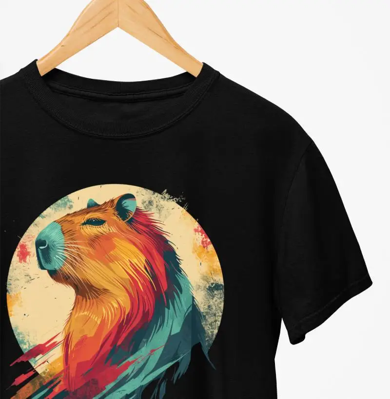 Camiseta Capivara Artística