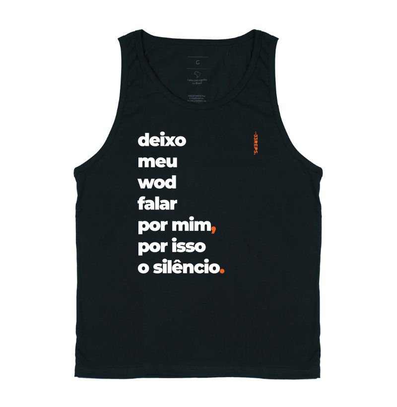 Deixo meu WOD falar por mim 