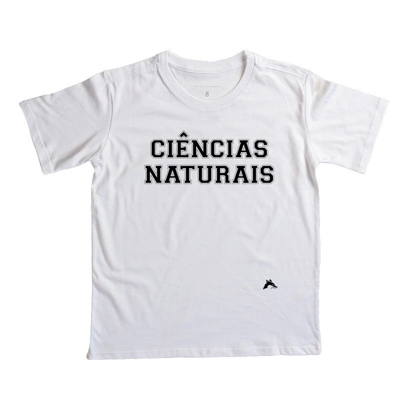 Camiseta Infantil Ciências Naturais Classic