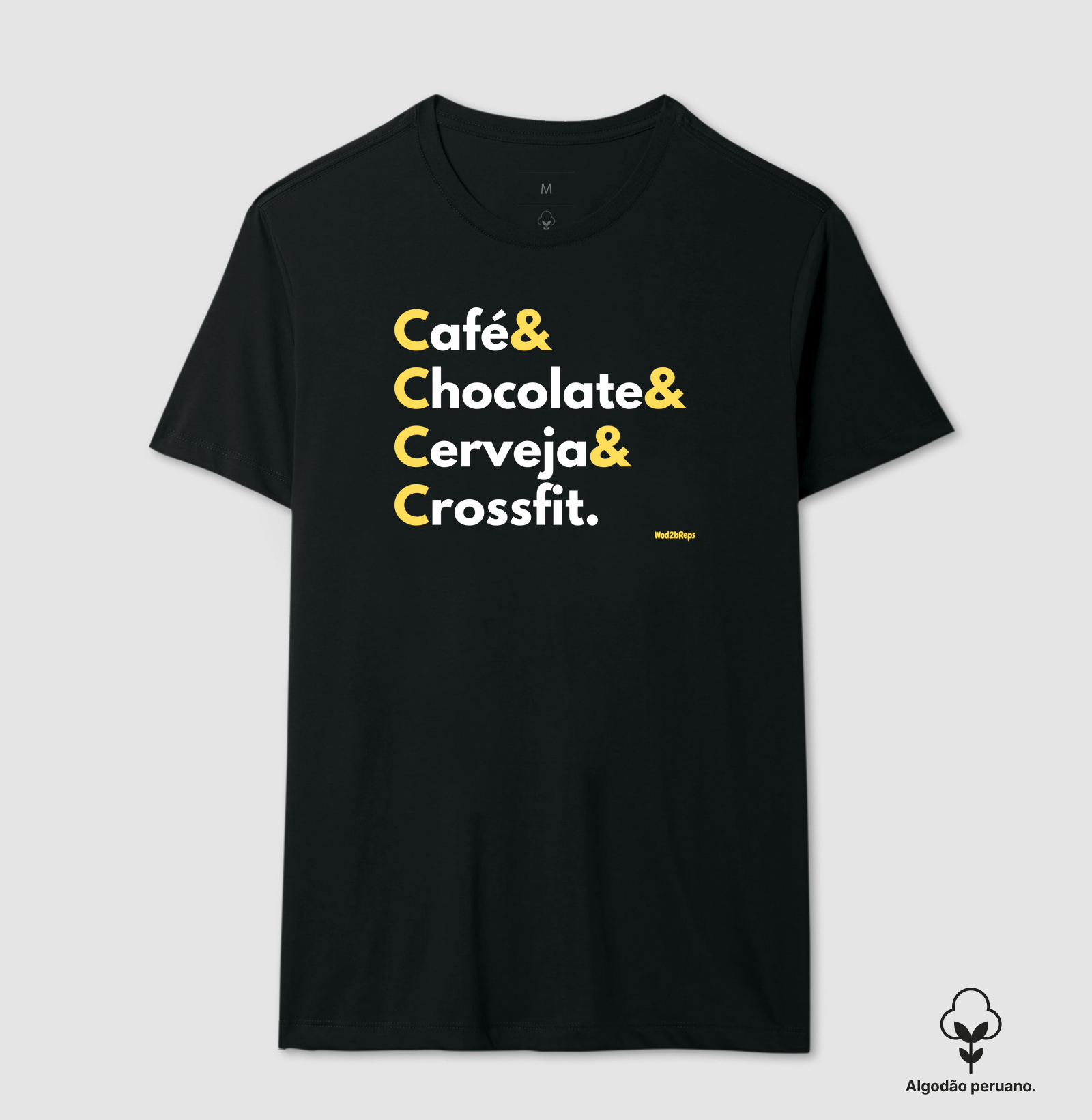 Cafe, chocolate, cerveja, crossfit
