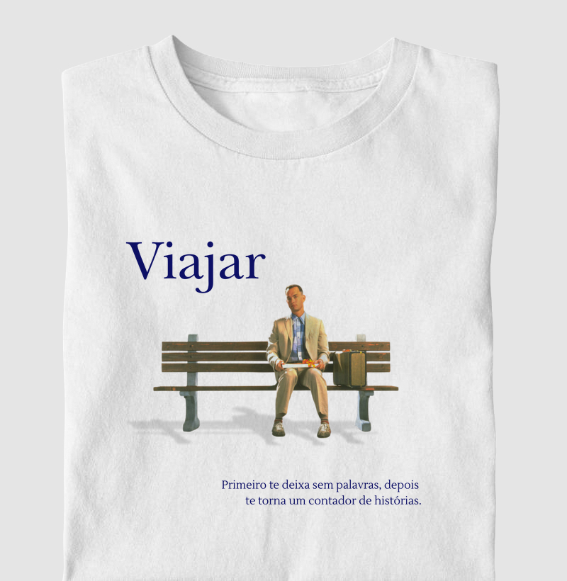 Viajar, primeiro te deixa sem palavras...