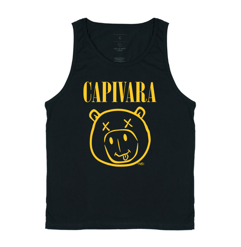Camiseta Capivara Grunge