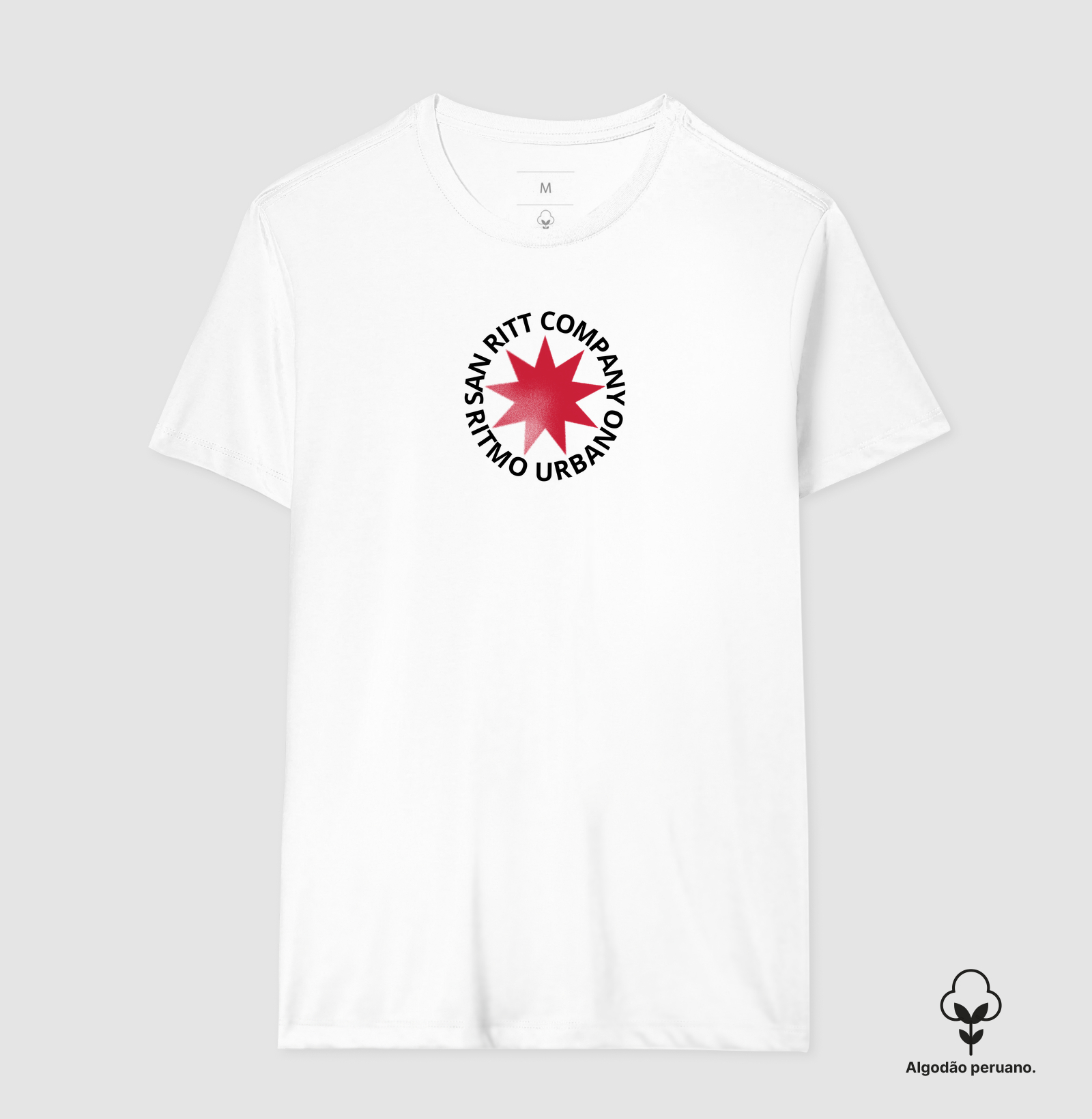Camiseta Algodão Peruano S★R RED 2