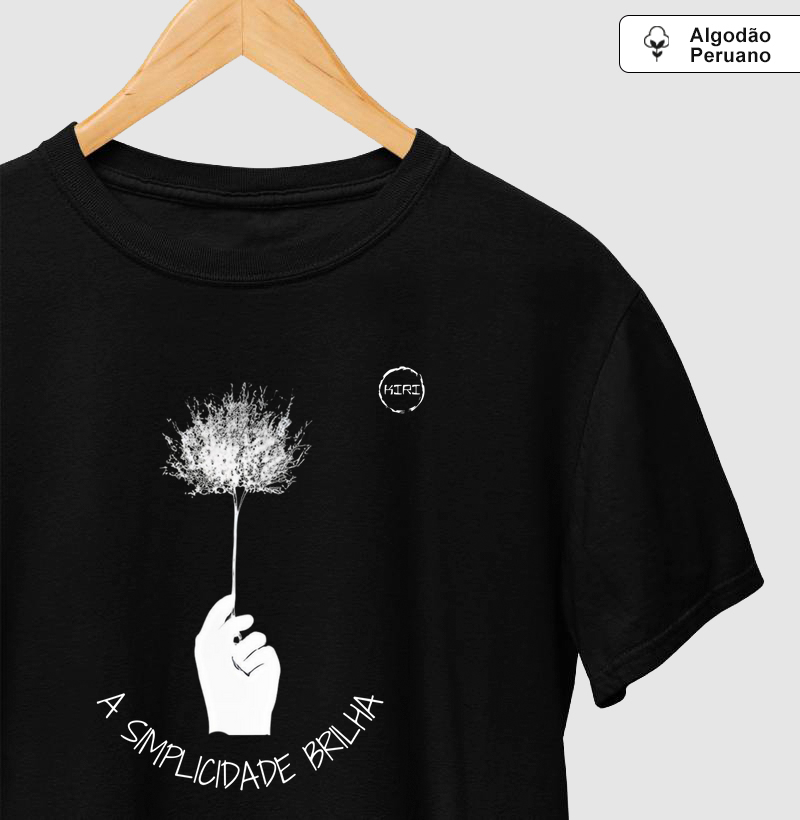 Camiseta Premium KIRI - A Simplicidade Brilha - Min