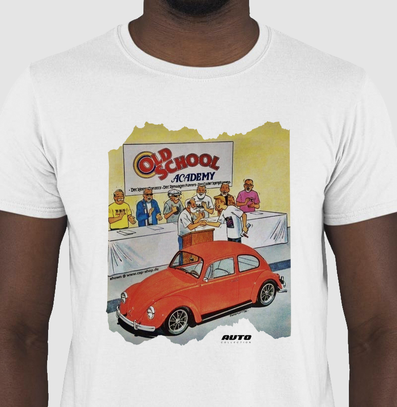 VW Old School Academy Illustration