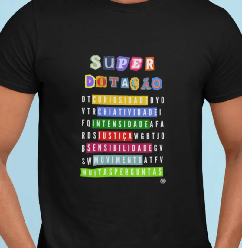 Caça palavras - Superdotação