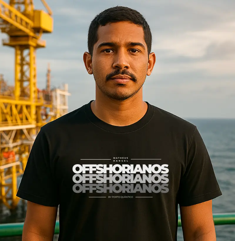 Camiseta Unissex 100% Algodão - Offshorianos