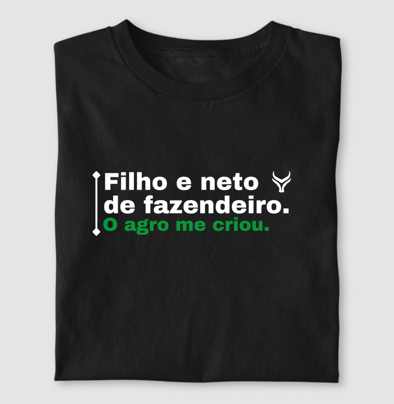 Filho e neto de fazendeiro 