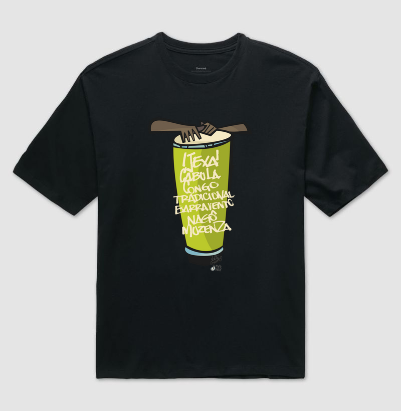 Oversized Toques no Tambor Maria Patuá