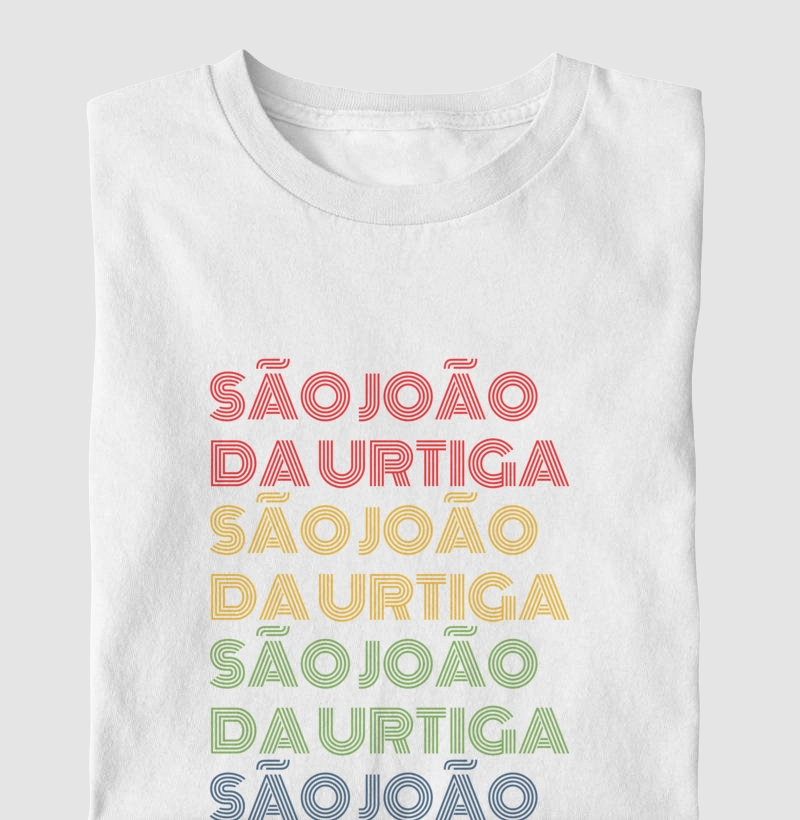 São João da Urtiga Letreiro Retrô