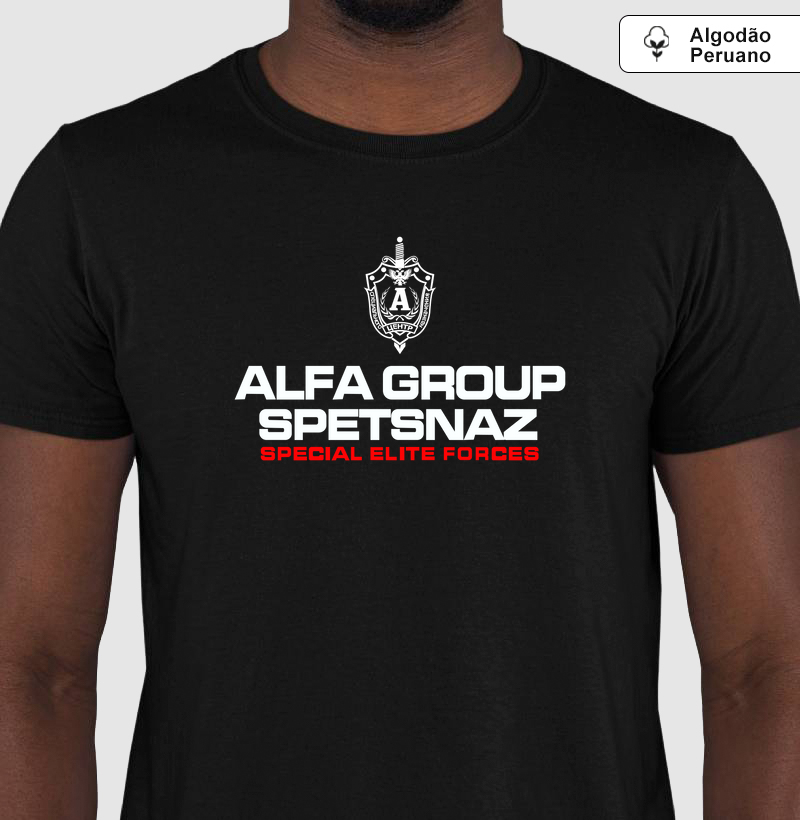 Camiseta Premium Alfa Group - Spetsnaz