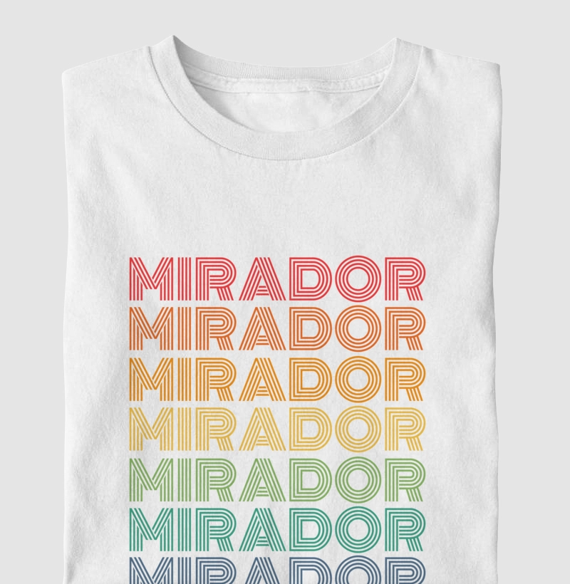 Mirador Letreiro Retrô