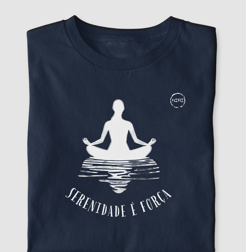 Camiseta KIRI - Serenidade é Força - Min