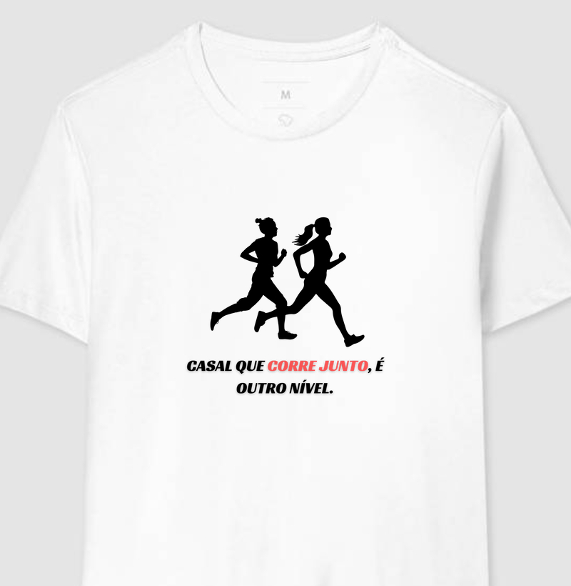 Casal que corre junto!