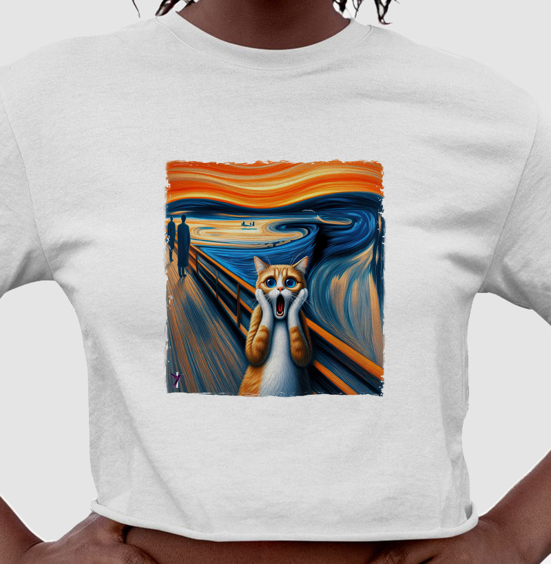 O SUSTO DO GATO LARANJA