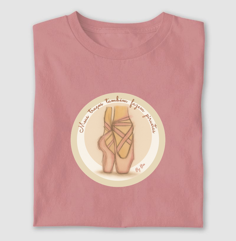 Meus traços também fazem piruetas