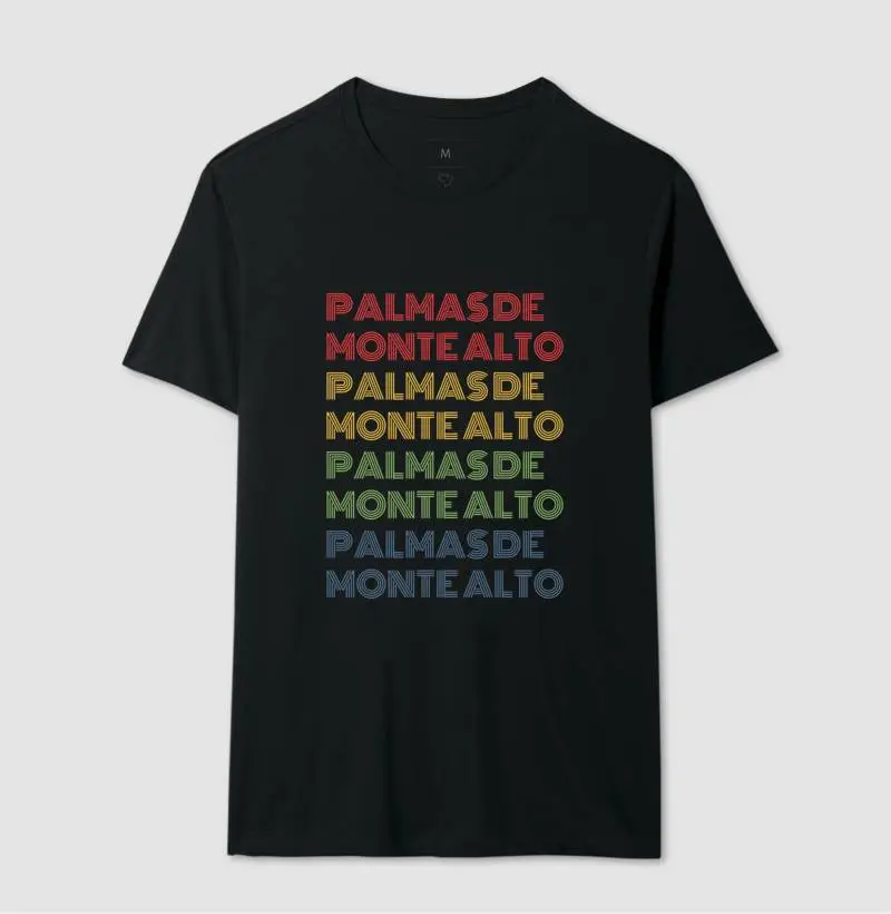 Palmas de Monte Alto Letreiro Retrô