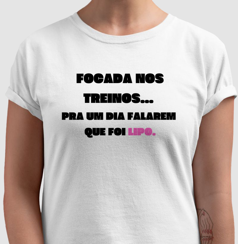 Camiseta Focada nos Treinos