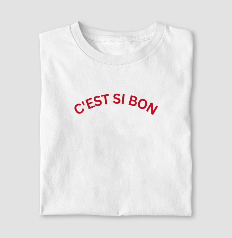 Camiseta C'est Si Buon'Red
