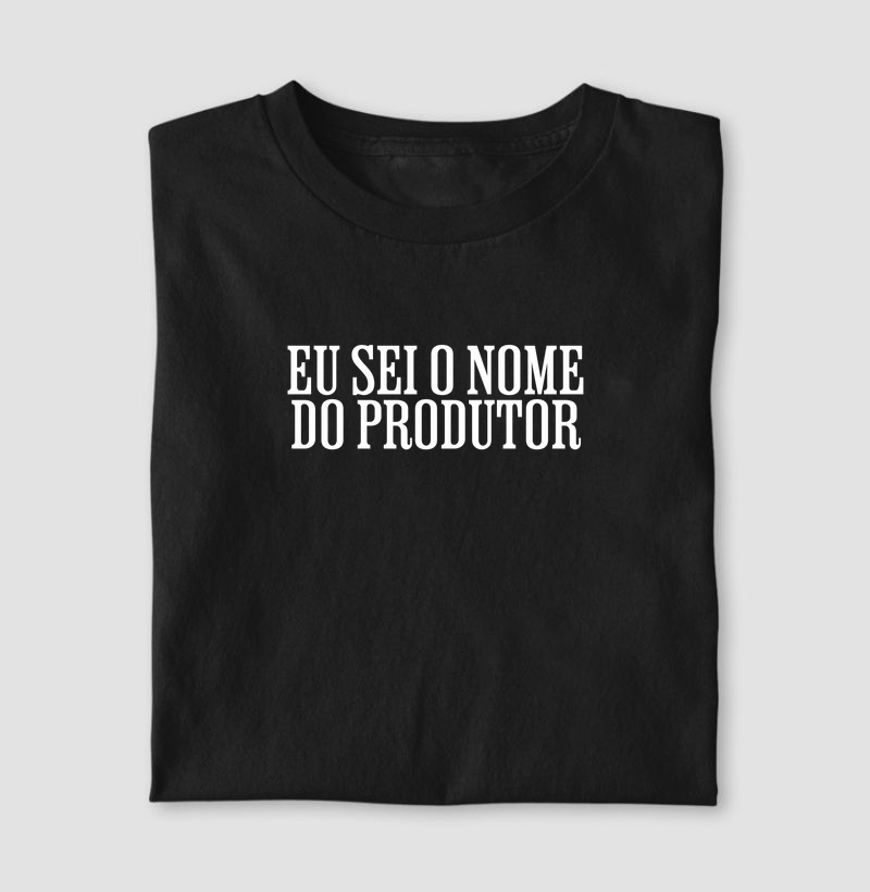 Eu sei o nome do produtor