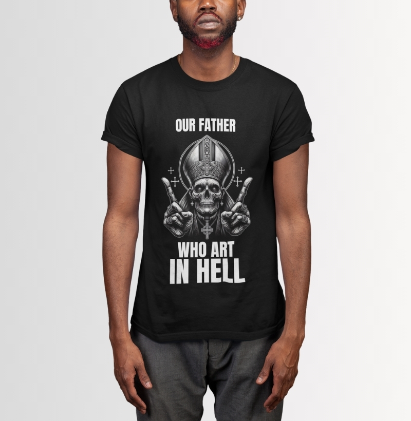 Camiseta Pope From Hell