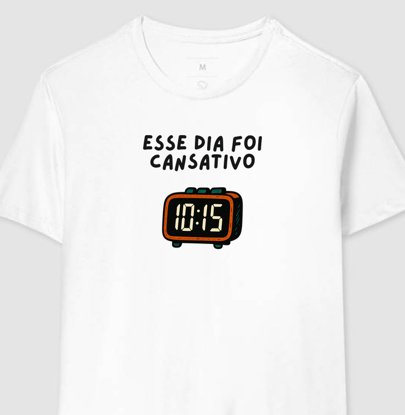 Esse dia foi cansativo