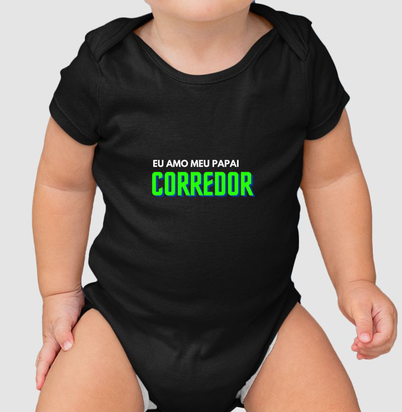 Eu amo meu papai corredor