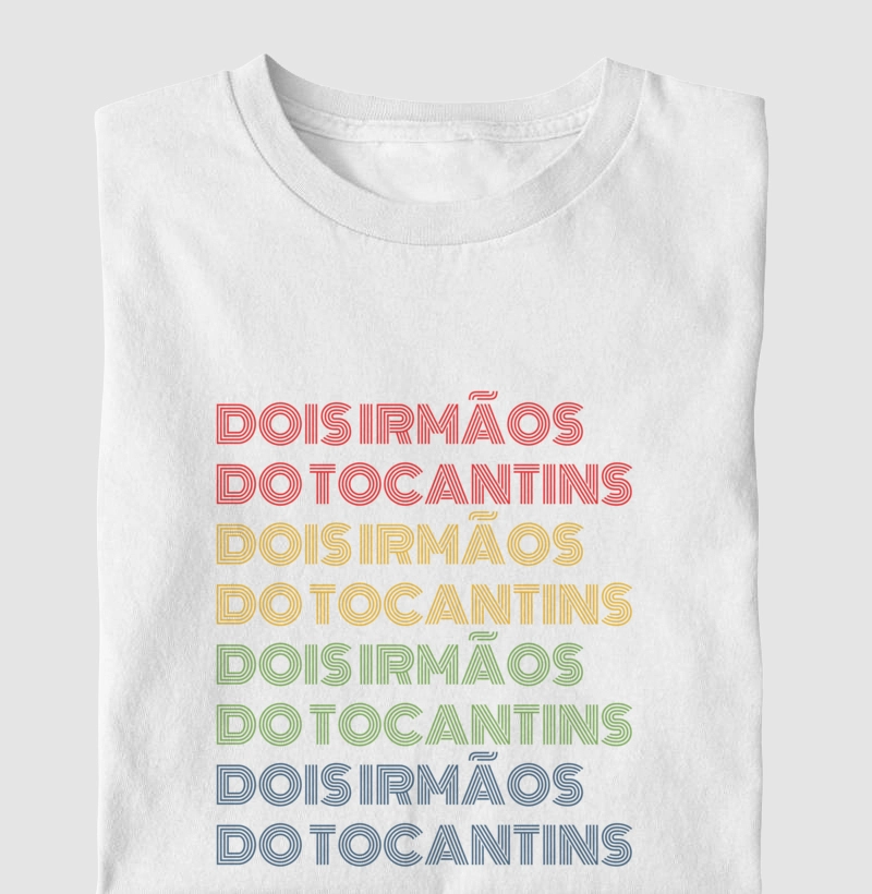 Dois Irmãos do Tocantins Letreiro Retrô