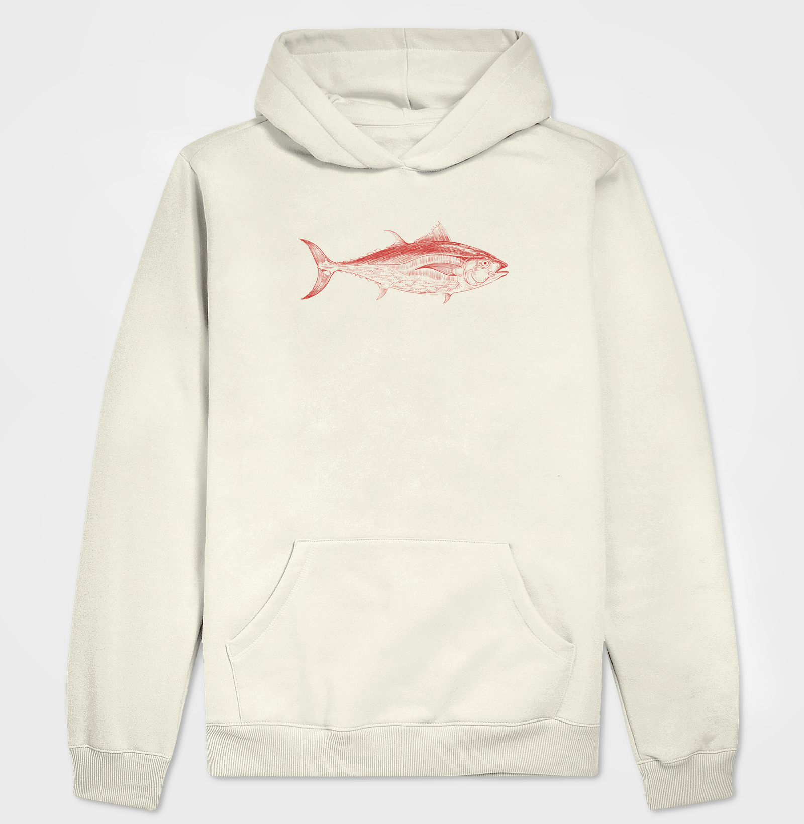 Tuna fish sketch illustration