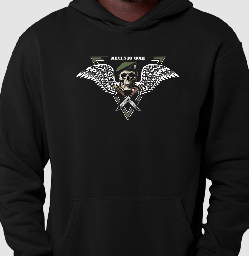 MEMENTO MORI/ Hoodie Moletom
