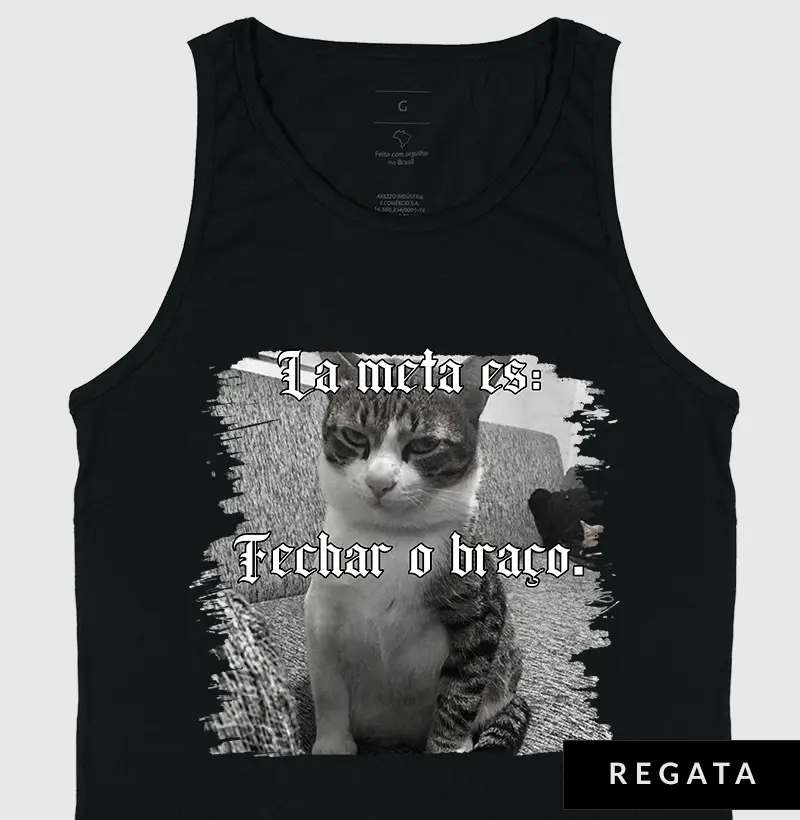 La meta es: Fechar o braço.