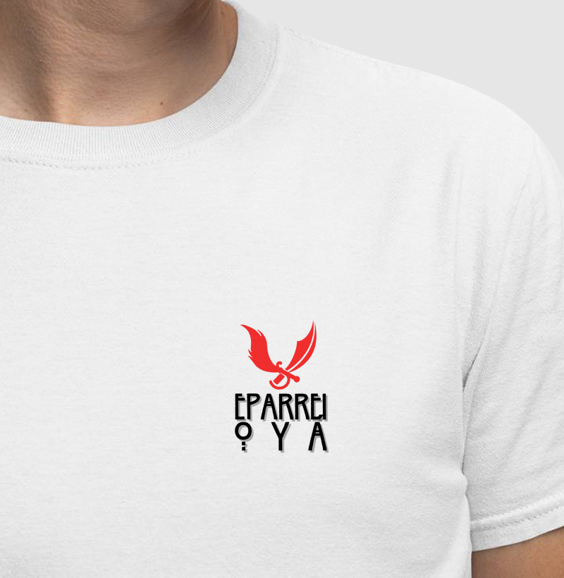 Camiseta Bls Eparrei Oyá Sombreada Branca Masc.